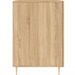 vidaXL Escritorio madera de ingeniería 140x50x75 cm Roble Sonoma Best