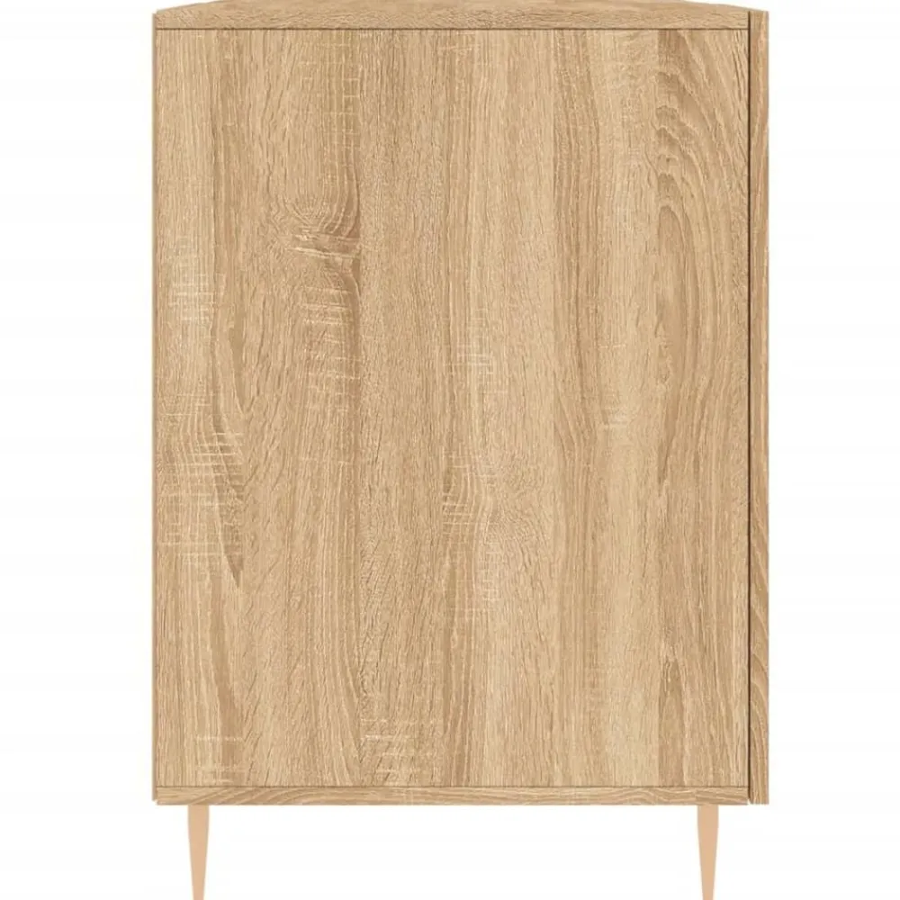 vidaXL Escritorio madera de ingeniería 140x50x75 cm Roble Sonoma Best