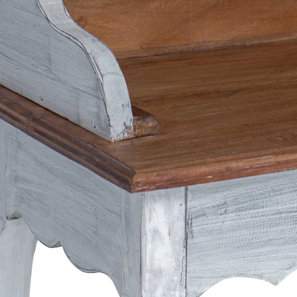 vidaXL Mobiliario De Oficina-Escritorio Marrón y 80 x 40 x 92 cm Madera maciza de Caoba