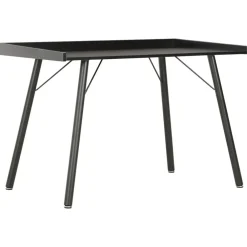 vidaXL Escritorio 90x50x79 cm Negro Sale