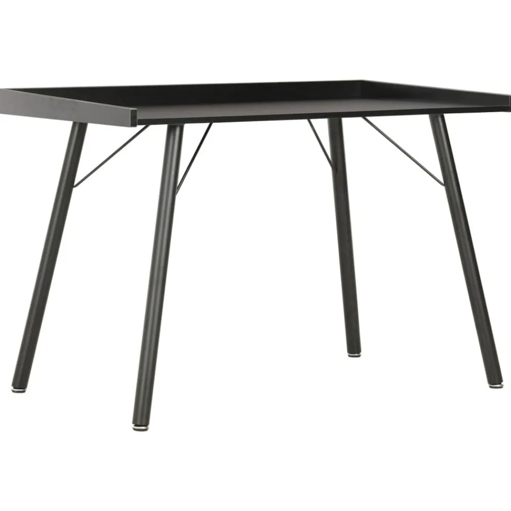 vidaXL Escritorio 90x50x79 cm Negro Sale