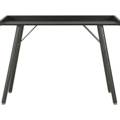 vidaXL Escritorio 90x50x79 cm Negro Sale
