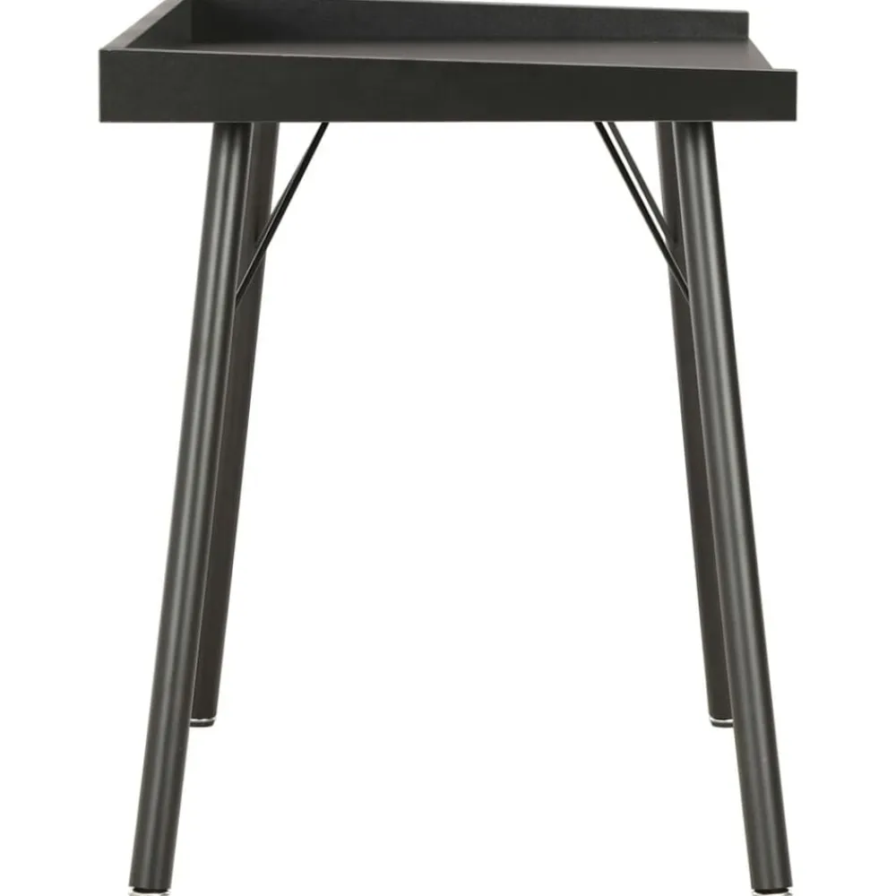 vidaXL Escritorio 90x50x79 cm Negro Sale