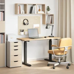 vidaXL Mobiliario De Oficina-Escritorio 120 x 60 cm Madera de Roble Sólido