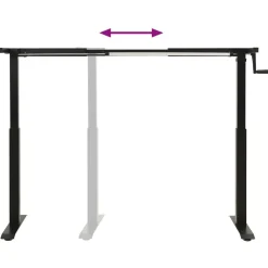 vidaXL Mobiliario De Oficina-Escritorio 120 x 60 cm Madera de Roble Sólido