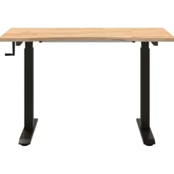 vidaXL Mobiliario De Oficina-Escritorio 120 x 60 cm Madera de Roble Sólido
