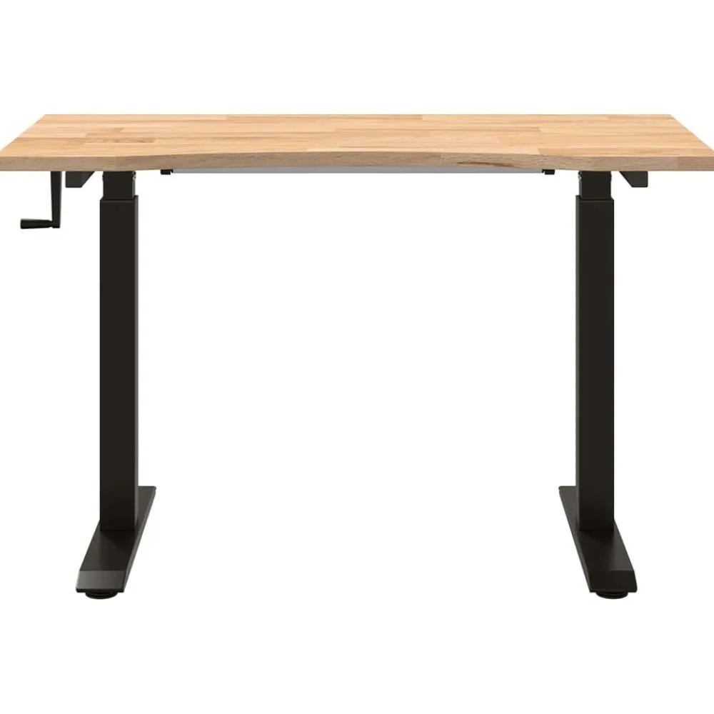 vidaXL Mobiliario De Oficina-Escritorio 120 x 60 cm Madera de Roble Sólido