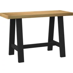vidaXL Escritorio NOAIN patas en A madera maciza pino 120x50x75 cm Best