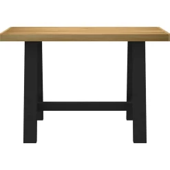 vidaXL Escritorio NOAIN patas en A madera maciza pino 120x50x75 cm Best