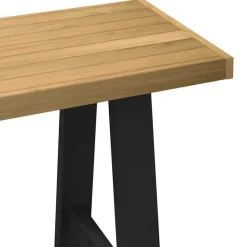 vidaXL Escritorio NOAIN patas en A madera maciza pino 120x50x75 cm Best
