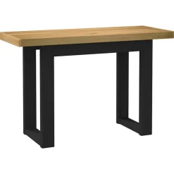 vidaXL Mobiliario De Oficina-Escritorio NOAIN patas en U madera maciza pino 120x50x75 cm