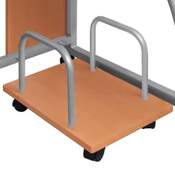 vidaXL Escritorio ordenador madera contrachapada marrón 110x52x88,5 cm Marrón Sale