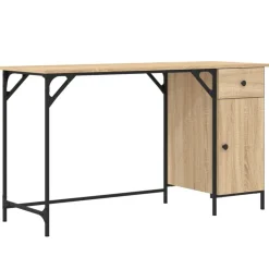 vidaXL Mobiliario De Oficina-Escritorio ordenador madera ingeniería 131x48x75cm