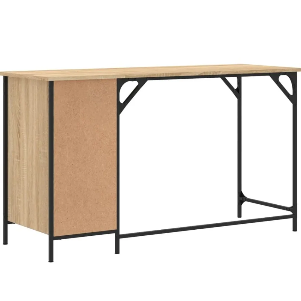 vidaXL Mobiliario De Oficina-Escritorio ordenador madera ingeniería 131x48x75cm