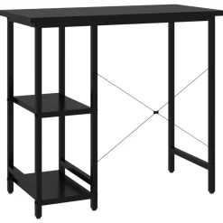 vidaXL Mobiliario De Oficina-Escritorio para ordenador de MDF y metal 80x40x72 cm