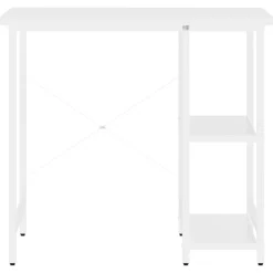 vidaXL Escritorio para ordenador de MDF y metal 80x40x72 cm Blanco Sale