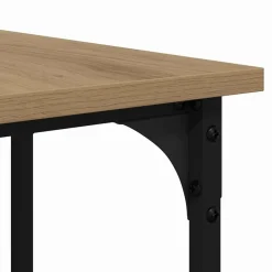 vidaXL Escritorio Roble artesanal 139 x 139 x 75 cm Roble artisan Clearance