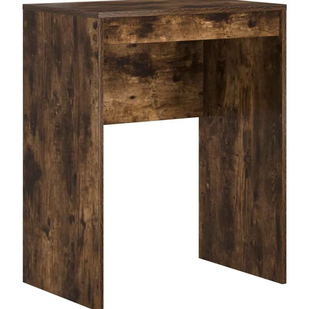 vidaXL Escritorio 60 x 40 x 76 cm Roble ahumado Outlet