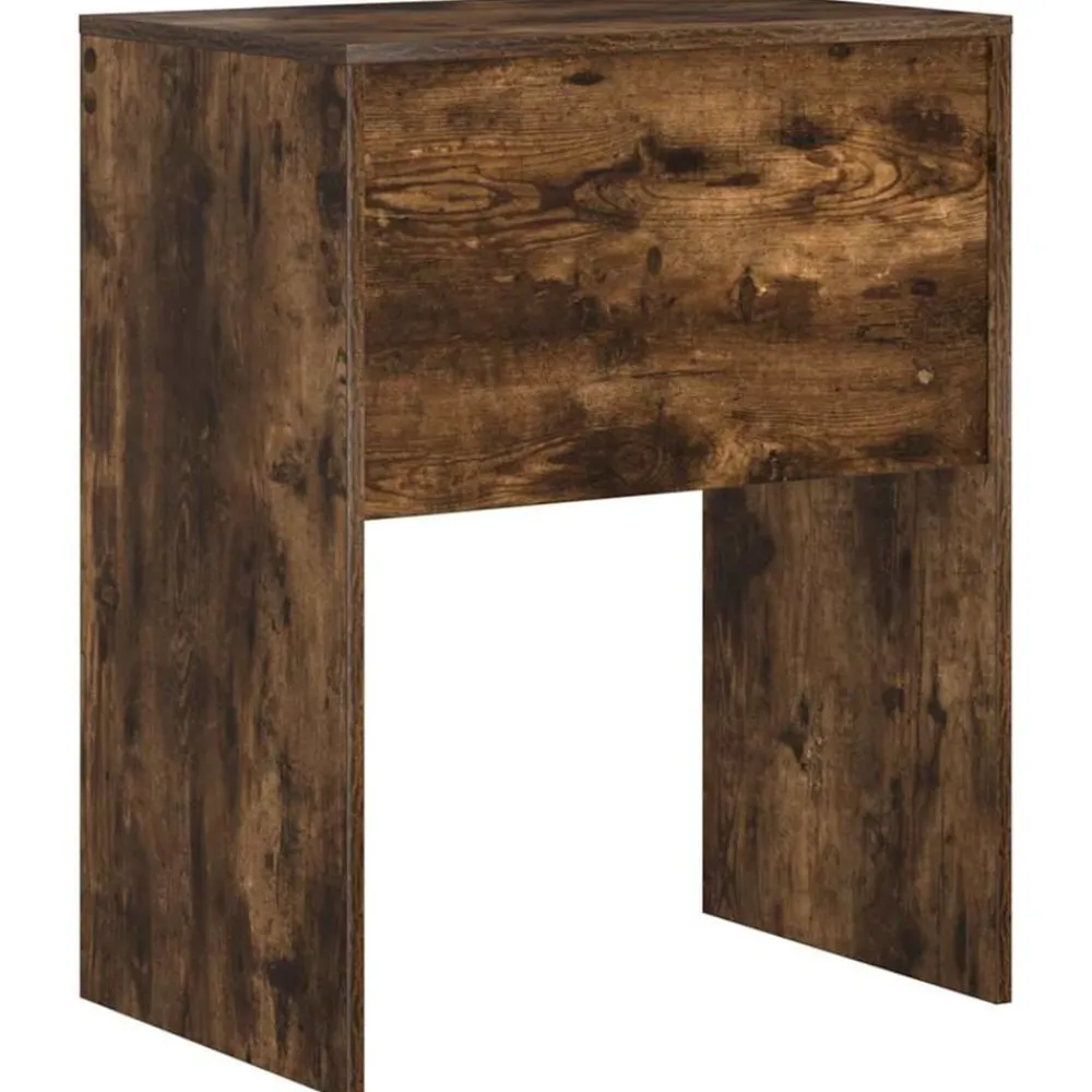 vidaXL Escritorio 60 x 40 x 76 cm Roble ahumado Outlet