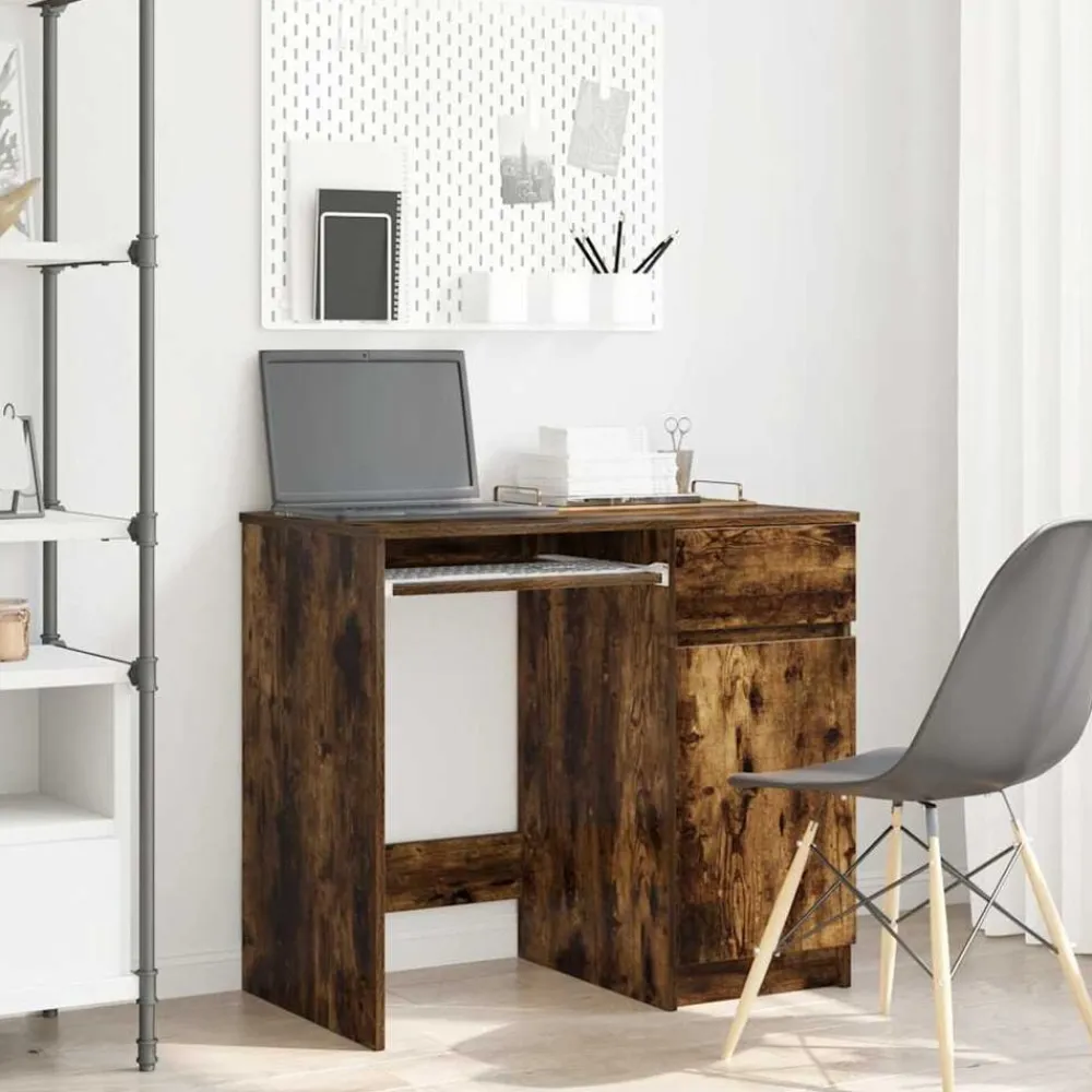 vidaXL Mobiliario De Oficina-Escritorio 86x49x76 cm madera de ingeniería