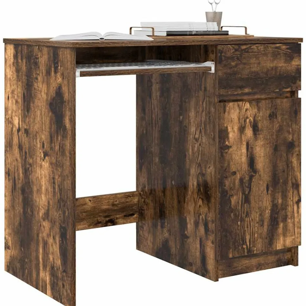 vidaXL Mobiliario De Oficina-Escritorio 86x49x76 cm madera de ingeniería