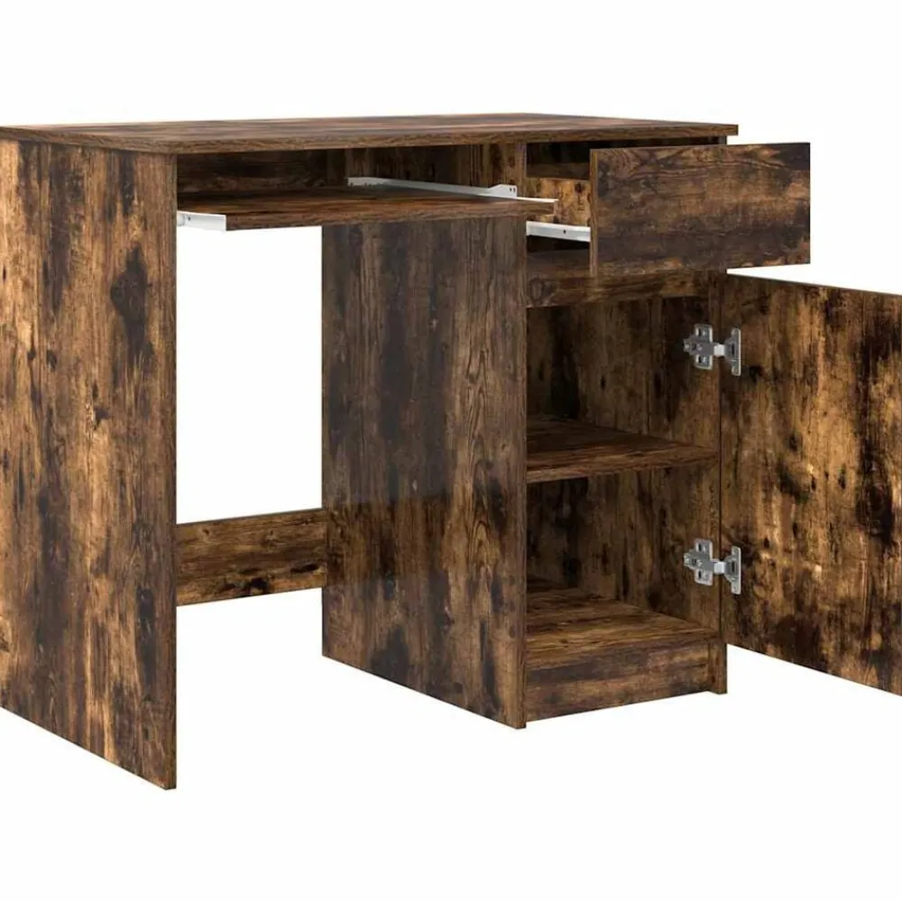 vidaXL Mobiliario De Oficina-Escritorio 86x49x76 cm madera de ingeniería