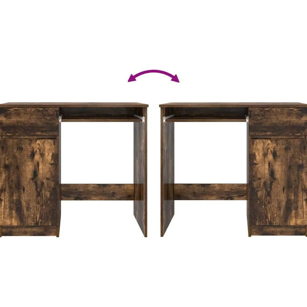 vidaXL Mobiliario De Oficina-Escritorio 86x49x76 cm madera de ingeniería