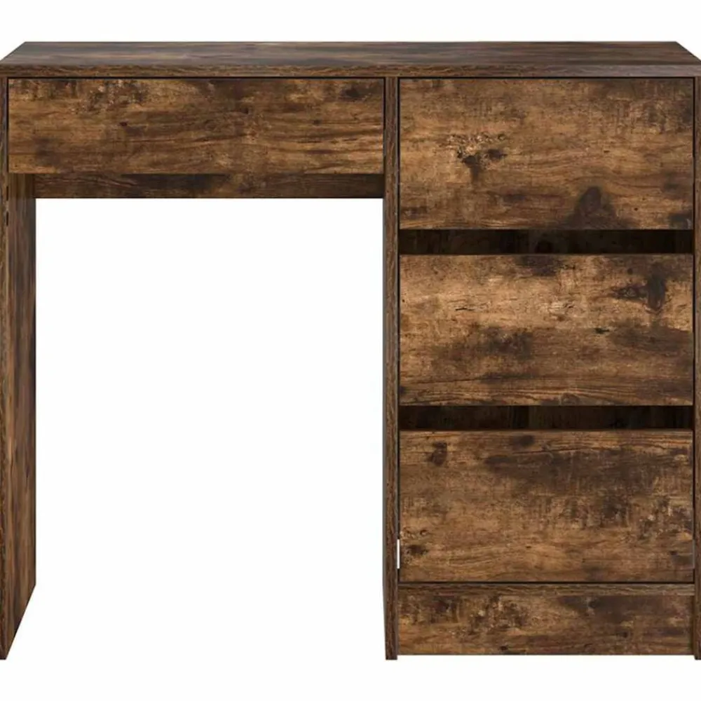 vidaXL Mobiliario De Oficina-Escritorio 90 x 37.5 x 75 cm Madera de ingeniería
