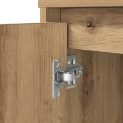 vidaXL Escritorio 120x42x76 cm madera de ingeniería Roble artisan Outlet