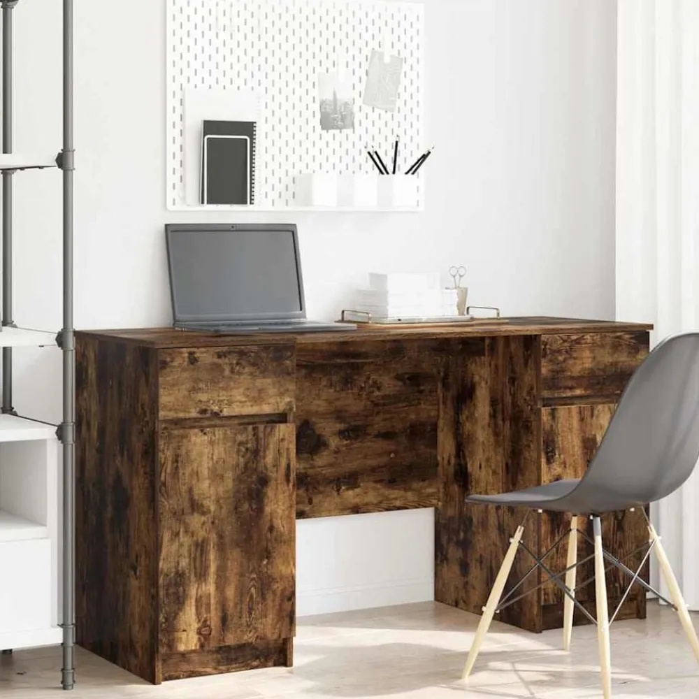 vidaXL Mobiliario De Oficina-Escritorio 140 x 49 x 76 cm Madera contrachapada