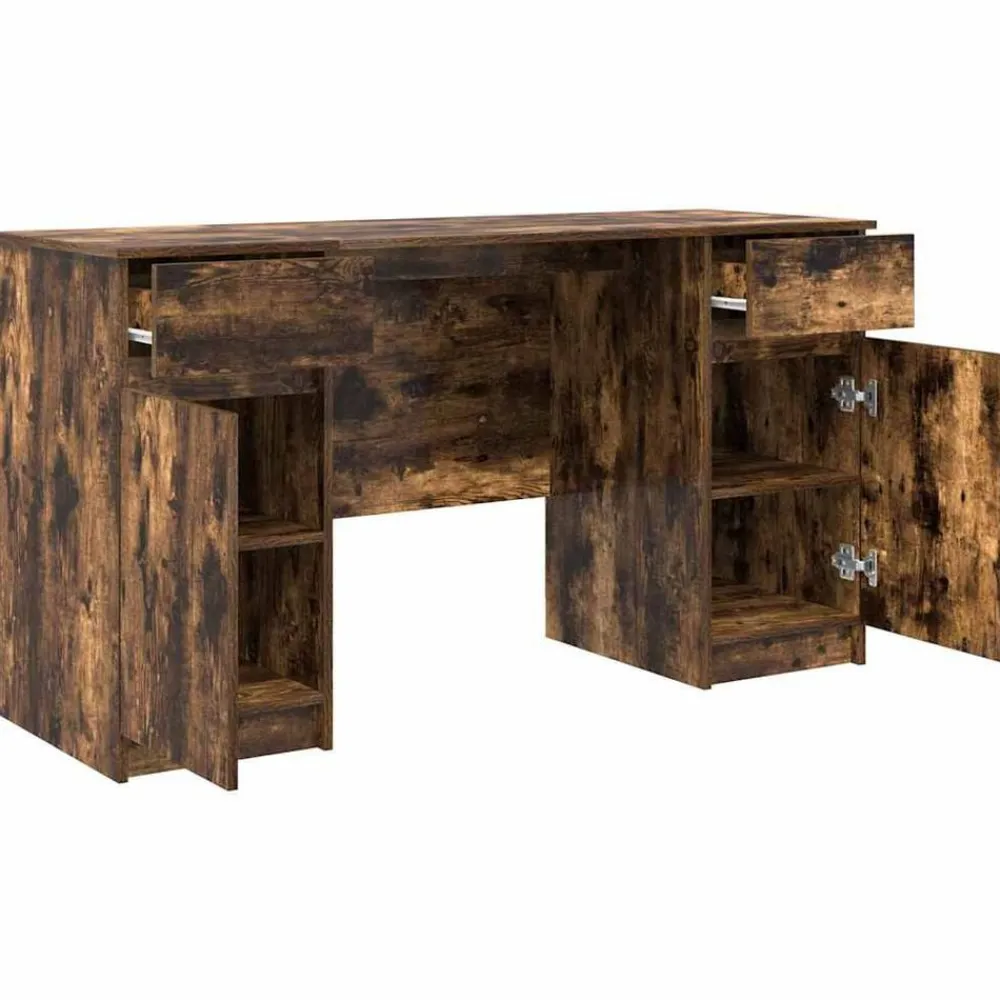 vidaXL Mobiliario De Oficina-Escritorio 140 x 49 x 76 cm Madera contrachapada