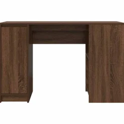 vidaXL Mobiliario De Oficina-Escritorio roble marrón 120x42x76 cm madera de ingeniería