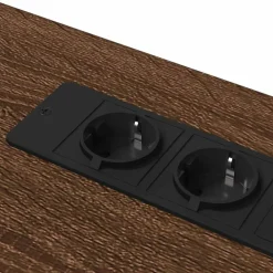 vidaXL Escritorio Roble Marrón 100 x 50 x 86,5 cm Madera de ingeniería Marrón roble