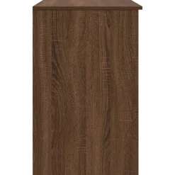 vidaXL Escritorio roble marrón 86x49x76 cm madera de ingeniería Marr&oacute;n roble Outlet