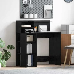 vidaXL Mobiliario De Oficina-Escritorio 90 x 48 x 101,5 cm Madera de ingeniería