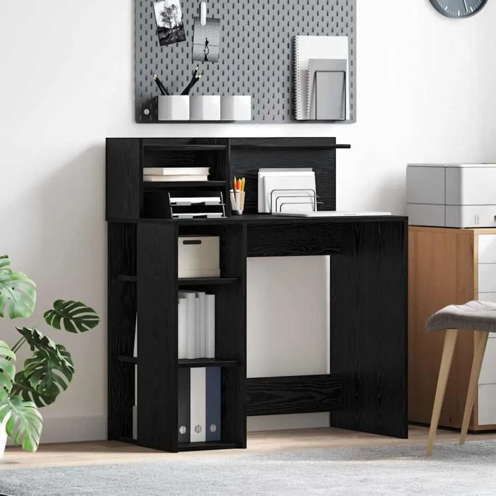 vidaXL Mobiliario De Oficina-Escritorio 90 x 48 x 101,5 cm Madera de ingeniería