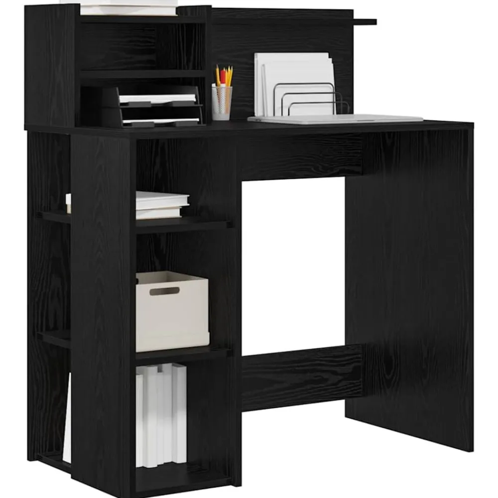 vidaXL Mobiliario De Oficina-Escritorio 90 x 48 x 101,5 cm Madera de ingeniería