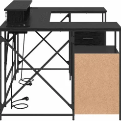 vidaXL Mobiliario De Oficina-Escritorio 182 x 101 x 87,5 cm Madera de ingeniería