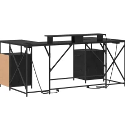 vidaXL Mobiliario De Oficina-Escritorio 182 x 101 x 87,5 cm Madera de ingeniería