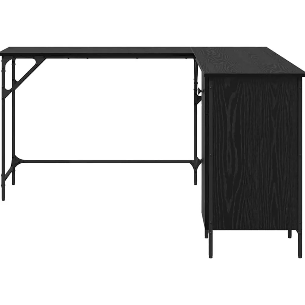 vidaXL Mobiliario De Oficina-Escritorio 141 x 141 x 75 cm Madera contrachapada