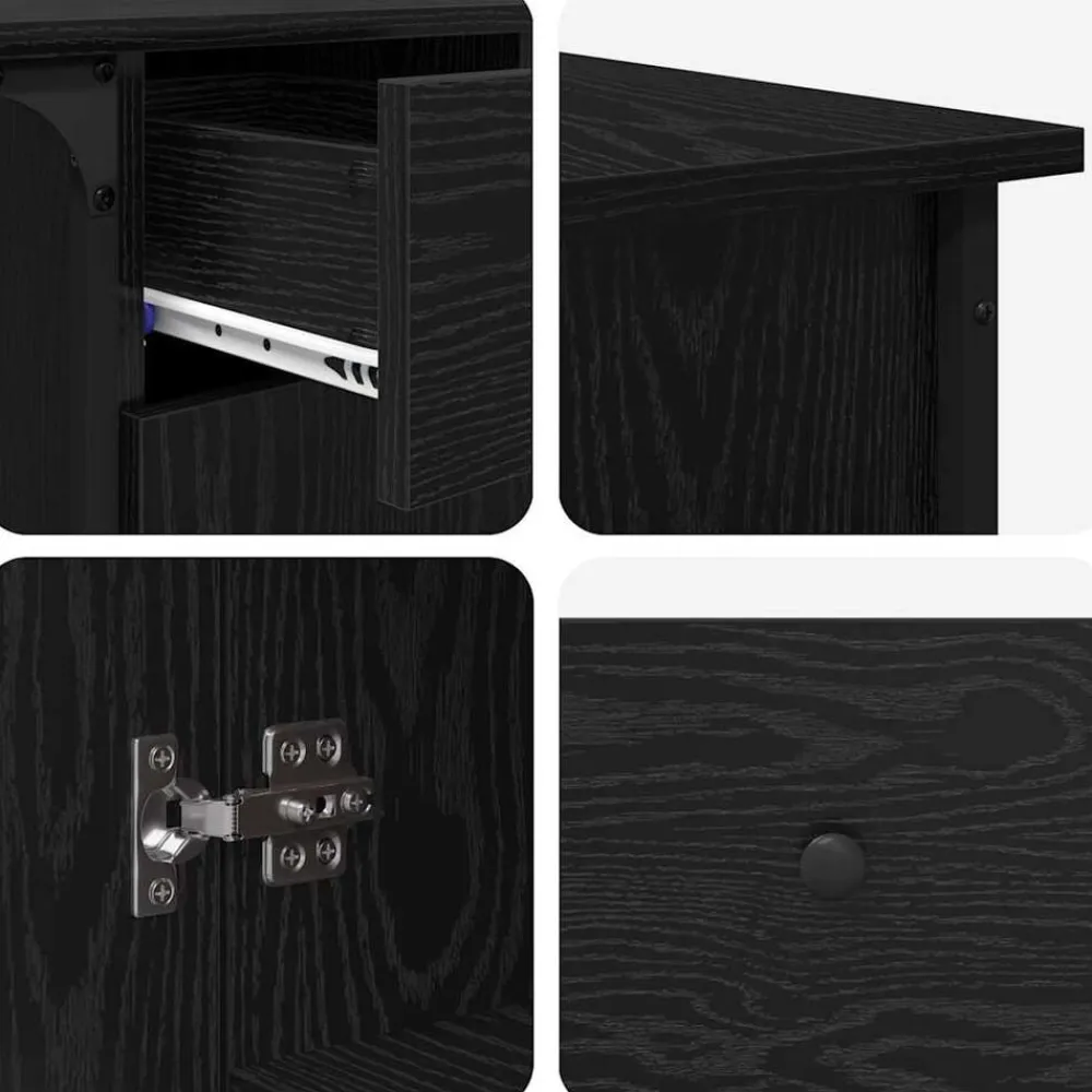 vidaXL Mobiliario De Oficina-Escritorio 141 x 141 x 75 cm Madera contrachapada