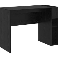 vidaXL Escritorio 109 x 50 x 78 cm Madera de ingeniería Roble negro Hot