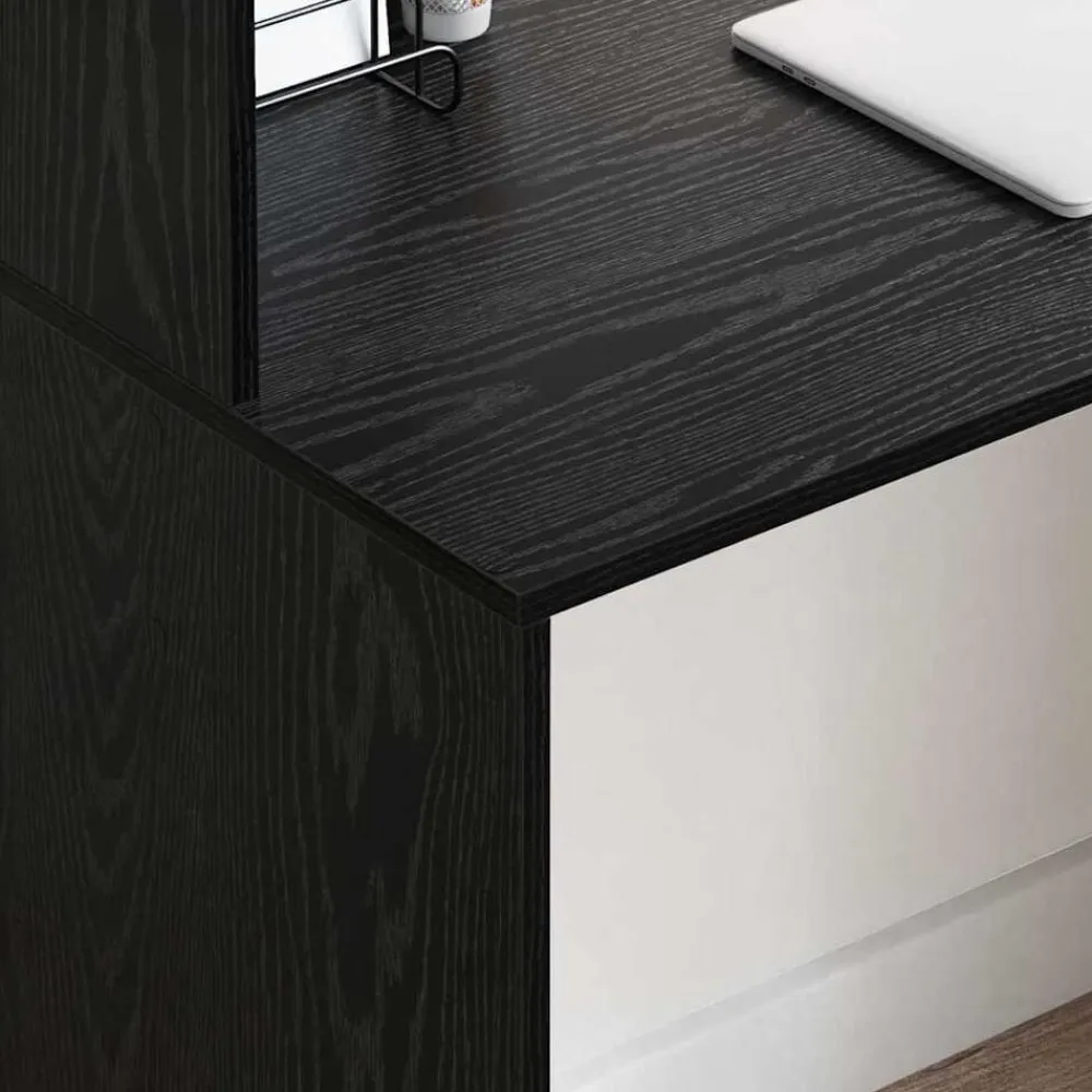 vidaXL Mobiliario De Oficina-Escritorio 102 x 50 x 124 cm Madera de ingeniería