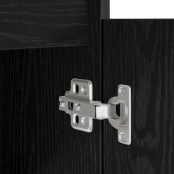 vidaXL Escritorio 140 x 49 x 76 cm Madera contrachapada Roble negro Outlet