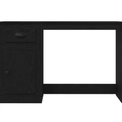vidaXL Escritorio 50 x 115 x 75 cm Madera de ingeniería Roble negro New