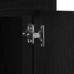 vidaXL Escritorio 50 x 115 x 75 cm Madera de ingeniería Roble negro New