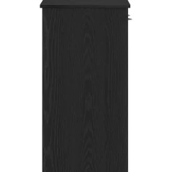 vidaXL Escritorio 80 x 40 x 75 cm Madera de ingeniería Roble negro Online