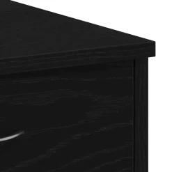 vidaXL Escritorio 80 x 40 x 75 cm Madera de ingeniería Roble negro Online