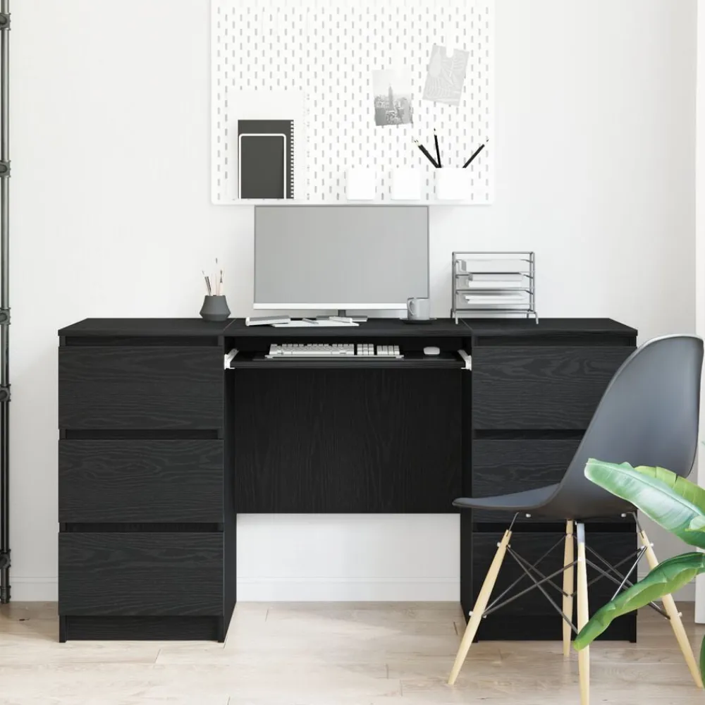 vidaXL Mobiliario De Oficina-Escritorio 140 x 50 x 76 cm Madera de ingeniería