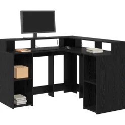 vidaXL Mobiliario De Oficina-Escritorio 130 x 130 x 91 cm Madera de ingeniería